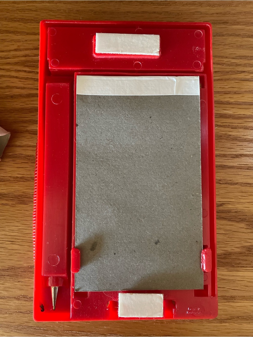 Vintage Justen Everyday Memo Caddy with Stretch Pen - Picture 3 of 4